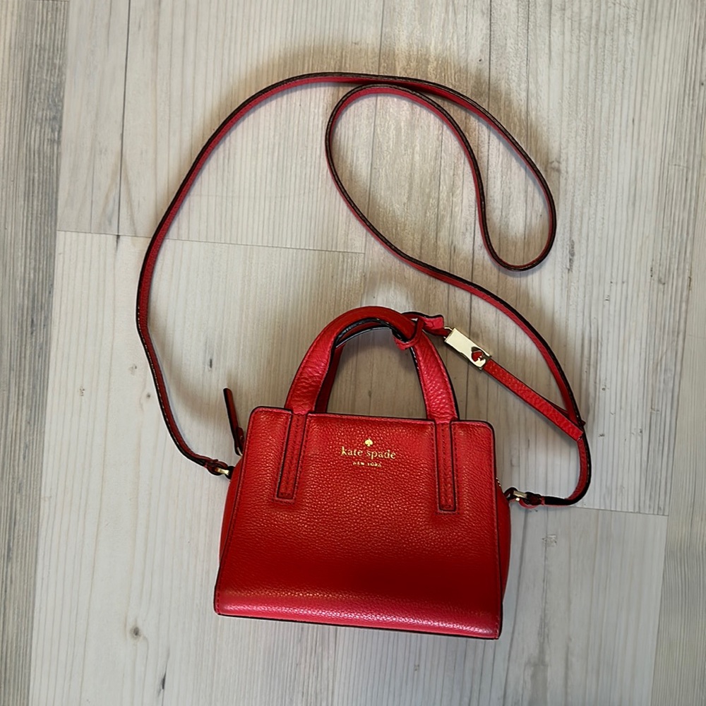 Hot pink Kate Spade shoulder bag